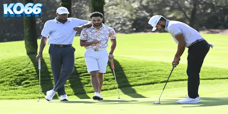 Giao diện bảng tỷ lệ kèo cá cược golf PGA Tour KO66 trên thiết bị di động